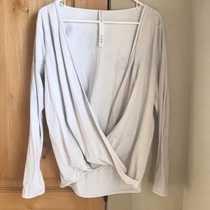 Lululemon wrap top